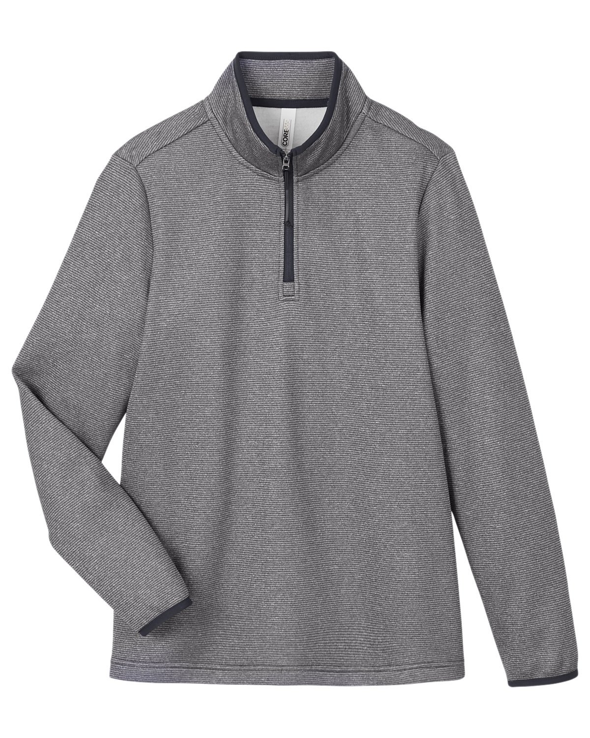 3298-ladies-venture-heathered-stripe-quarter-zip