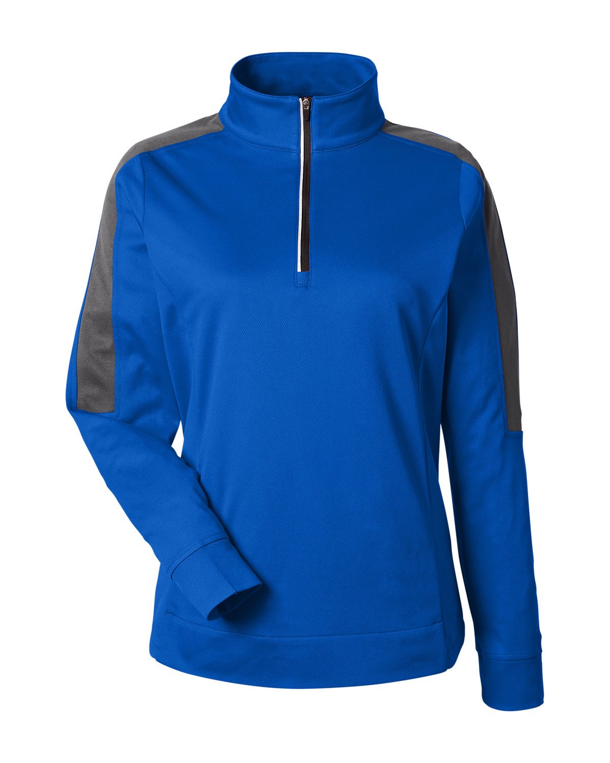 3357-ladies-market-snag-protect-mesh-colorblock-quarter-zip