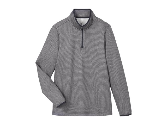 3298-ladies-venture-heathered-stripe-quarter-zip