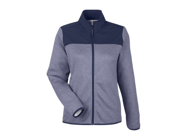 3326-ladies-venture-heathered-stripe-hybrid-jacket
