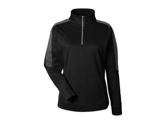 3363-ladies-market-snag-protect-mesh-colorblock-quarter-zip