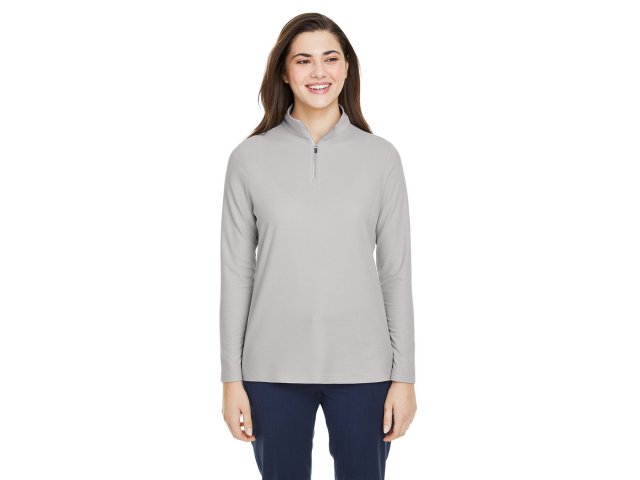 3950-ladies-fusion-chromasoft-pique-quarter-zip