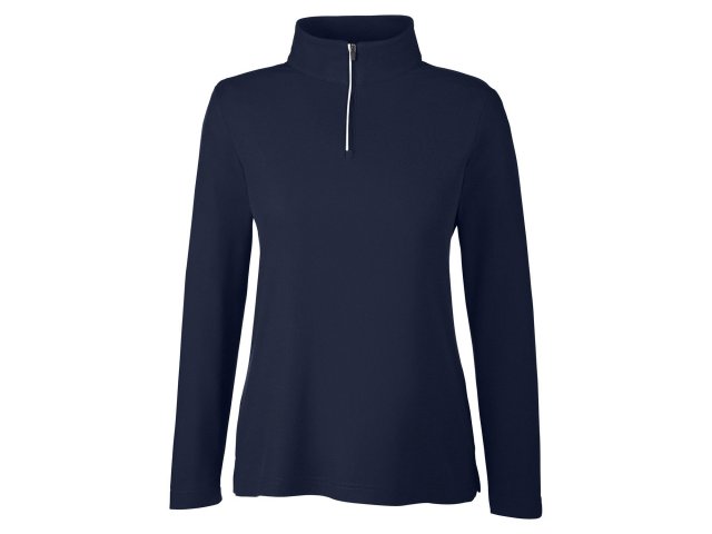 3953-ladies-fusion-chromasoft-pique-quarter-zip