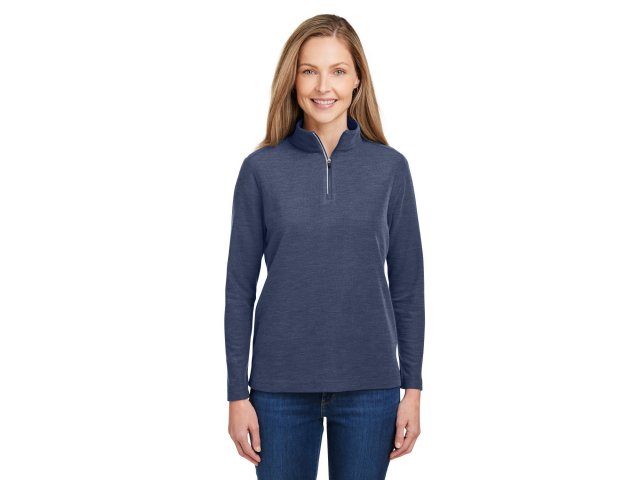 3957-ladies-fusion-chromasoft-pique-quarter-zip