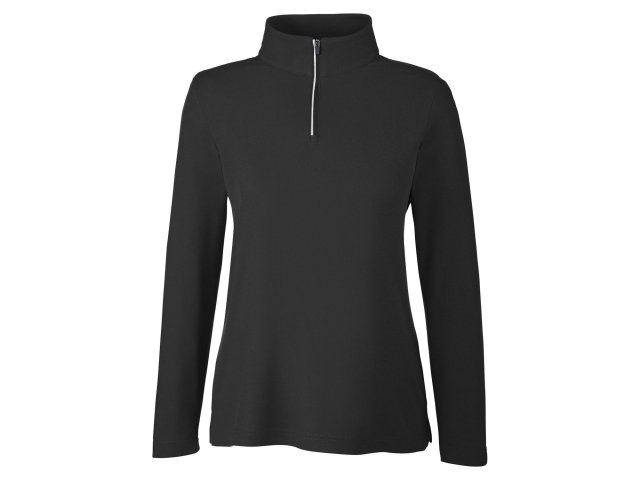 3958-ladies-fusion-chromasoft-pique-quarter-zip
