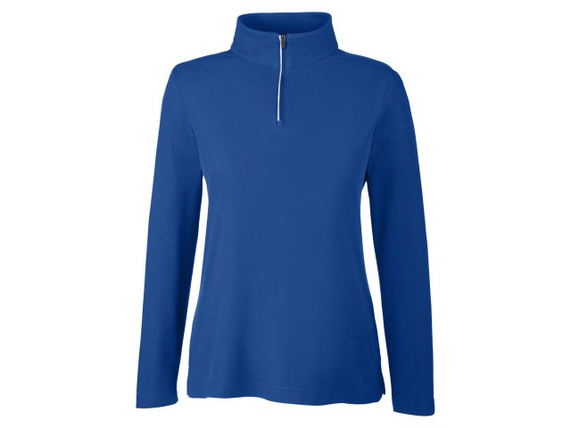 3960-ladies-fusion-chromasoft-pique-quarter-zip